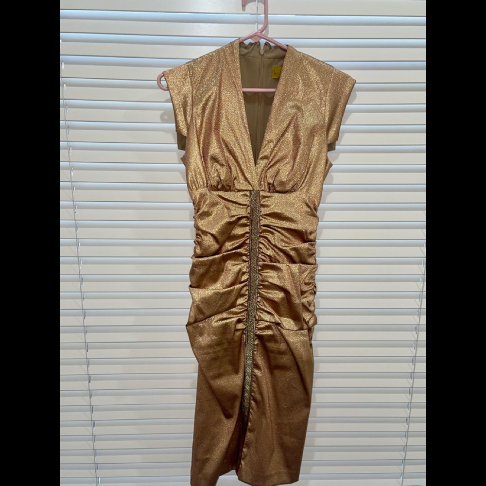 Gold Dress